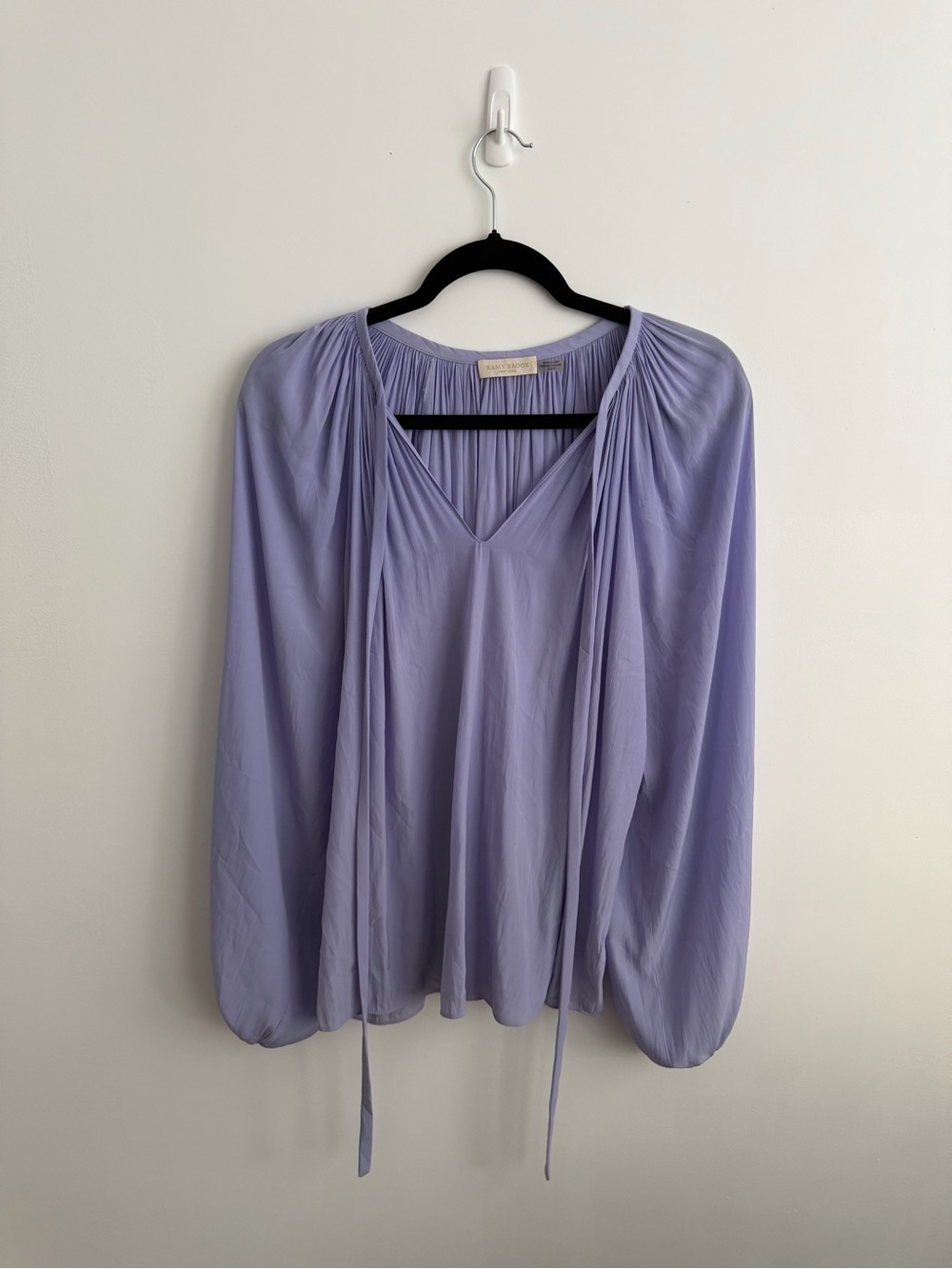 Ramy Brook - Paris Poet Blouse in Lavender - Picture 7 of 10